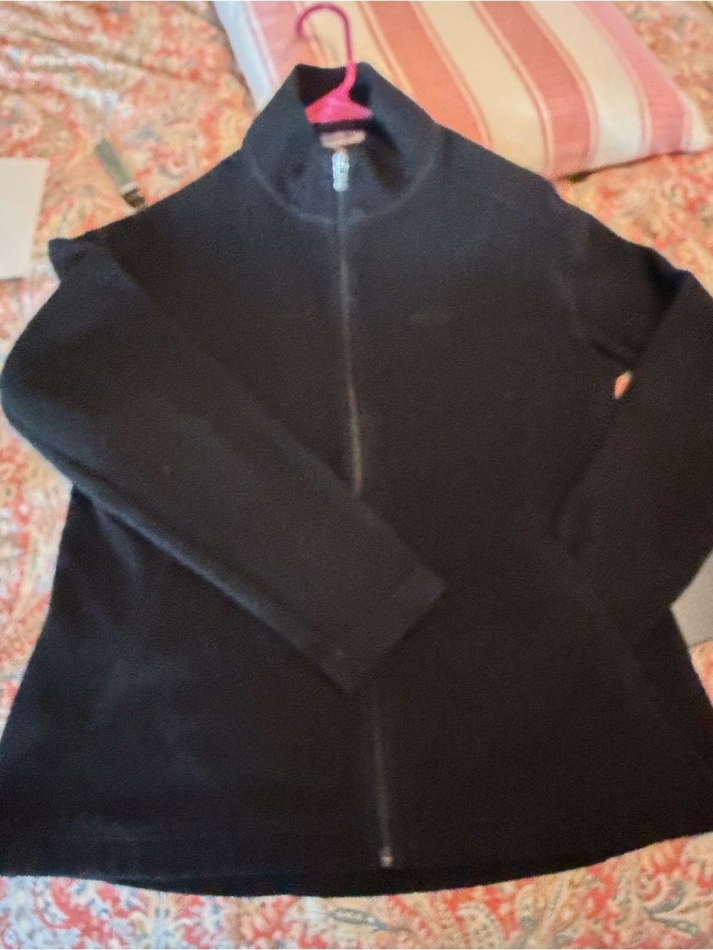 Patagonia Women’s Large “Synchilla” Late 90’s Black Full-Zip Fleece Jacket. UEC. - Picture 6 of 6